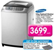 Samsung 13Kg Topload Washer WA13F5S4UWA/XFA