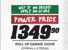 Roll Up Garage Door-2440mmx2100mm