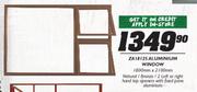 ZA1812S Aluminium Window-1800mmx2100mm