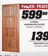 8 Panel Hardwood-Door-813mmx2032mm