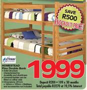 Etvaal Homestead Pine Double Bunk