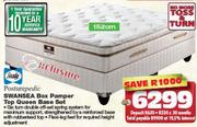 Sealy Posturepedic Swansea Box Pamper Top Queen Base Set 152cm