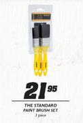 The Standard Paint Brush Set-3 Piece