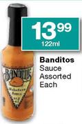 Banitos Sauce Assorted 122ml-Each