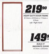 Heavy Duty Door Frame-813mmx2032mmx115mmx0.9mm