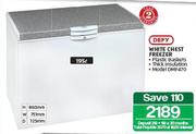 Defy White Chest Freezer DMF470