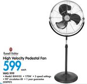 Russell Hobbs High Velocity Pedestal Fan RHHV50