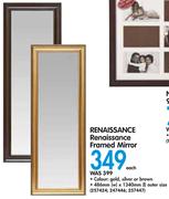 Renaissance Renaissance Framed Mirror-Each