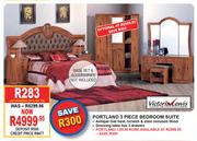  Portland 3 Piece Bedroom Suite