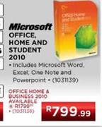 Microsoft Office Home And Student 2010