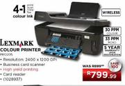 Lexmark 4-1 Colour Ink Printer