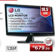 LG LCD Monitor-18.5"