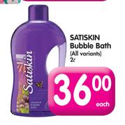 Satiskin Bubble Bath(All Variants)-2Ltr