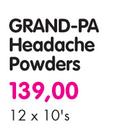 Grand-Pa Headache Powders-12 x 10's