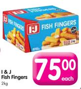 I & J Fish Fingers-2kg