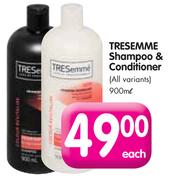 Tresemme Shampoo & Conditioner(All Variants)-900ml Each