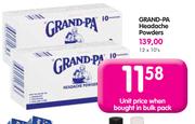 Grand-Pa Headache Powders-10's Each