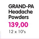 Grand-Pa Headache Powders-12x10's