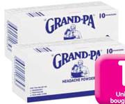 Grand-Pa Headache Powders-10's