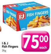 I&J Fish Fingers-2kg