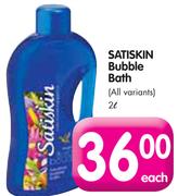 Satiskin Bubble Bath(All Variants)-2L