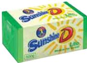 Sunshine D Lite Margarine Brick-30x500g