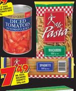 Mr. Pasta Macaroni/Spaghetti-500g Each