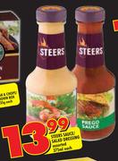 Steers Sauce/Salad Dressing Assorted-375ml Each