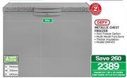 Defy Metallic Chest Freezer-195Ltr