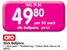 Aro Stick Ballpens-Per 50 Pack