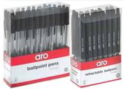 Aro Stick Ballpens-Per 50 Pack