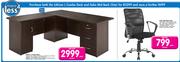 Lithium L Combo Desk+Soho Mild Back Chair