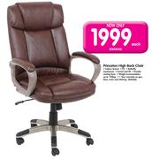 Princeton High Back Chair