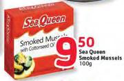 Sea Queen Smoked Mussels-100g