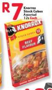 Knorrox Stock Cubes Assorted- 12's 