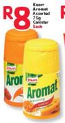  Knorr Aromat Assorted Canister- 75g Each