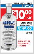 Absolute Vodka-750ml