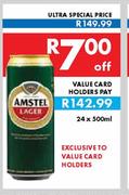 Amstel Lager-24x500ml