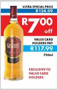 Grants Scotch Whisky-750ml