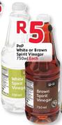 PnP White Or Brown Spirit Vinegar-750Ml Each