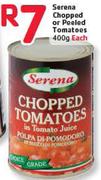 Serena Chopped Or Peeled Tomatoes-400G