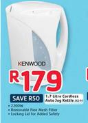 Kenwood 1.7 Litre Cordless Auto Jug Kettle JK644