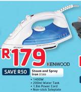 Kenwood Steam And Spray Iron ST389
