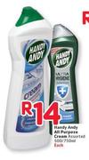 Handy Andy All Purpose Cream-500/750ml Each
