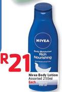 Nivea Body Lotion Assorted-250ml