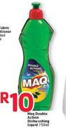 Maq Double Action Dishwashing Liquid-750ml