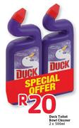 Duck Toilet Bowl Cleaner-2x500ml
