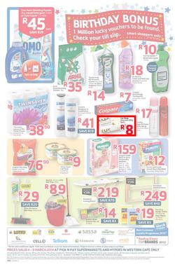 Pick N Pay Western Cape : Birthday (4 Mar - 9 Mar 2014), page 4