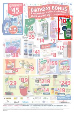 Pick N Pay Western Cape : Birthday (4 Mar - 9 Mar 2014), page 4