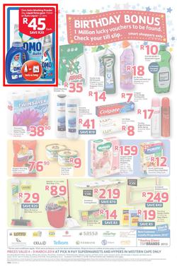 Pick N Pay Western Cape : Birthday (4 Mar - 9 Mar 2014), page 4
